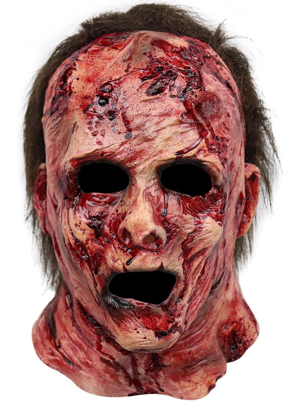 Women's Scary Masquerade Cosplay Creepy Horror Bloody Full Head Halloween Mask
